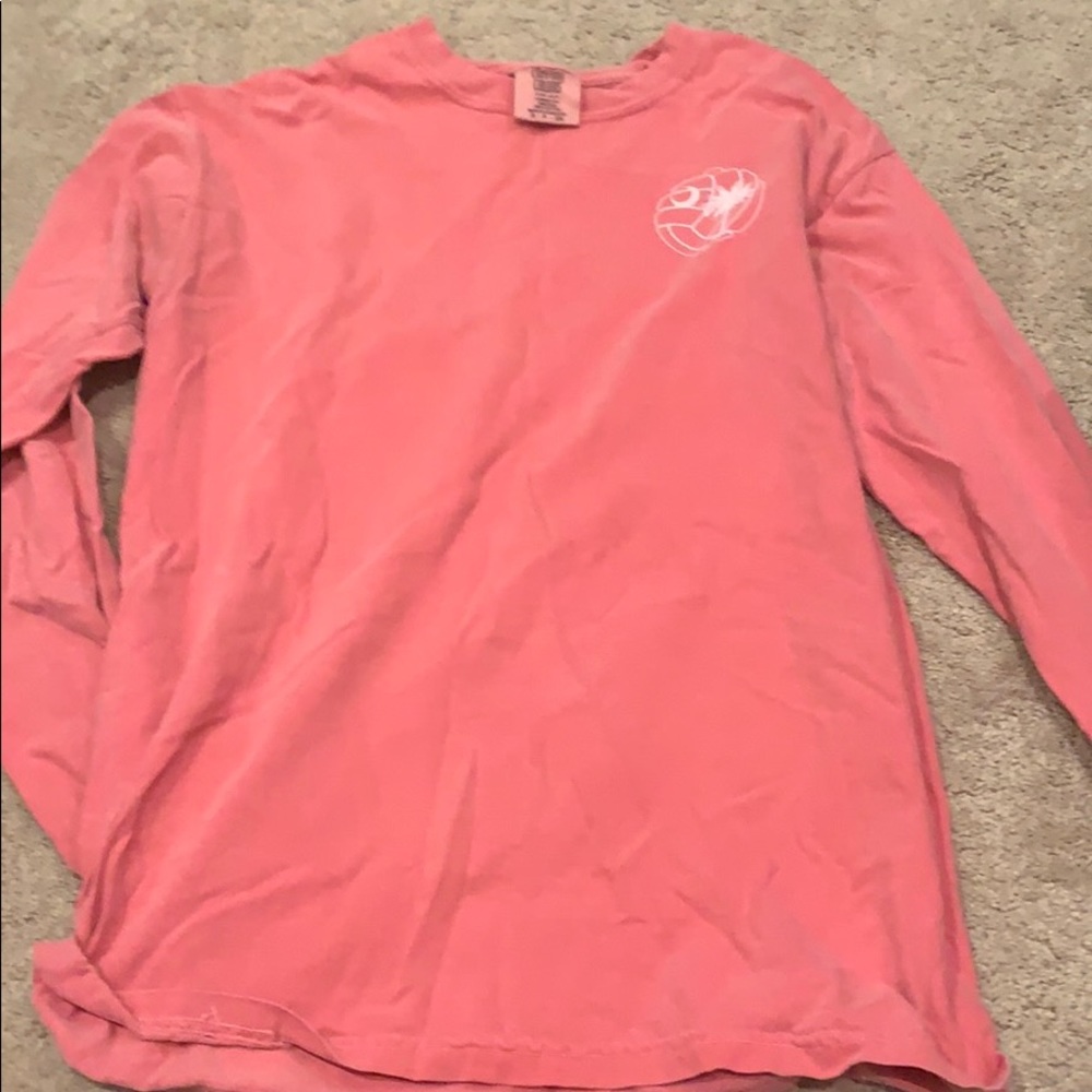 Pink volleyball t-shirt